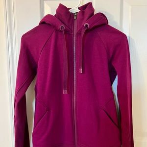 Athleta triumph hoodie. Size XXS. Color: velvet plum.